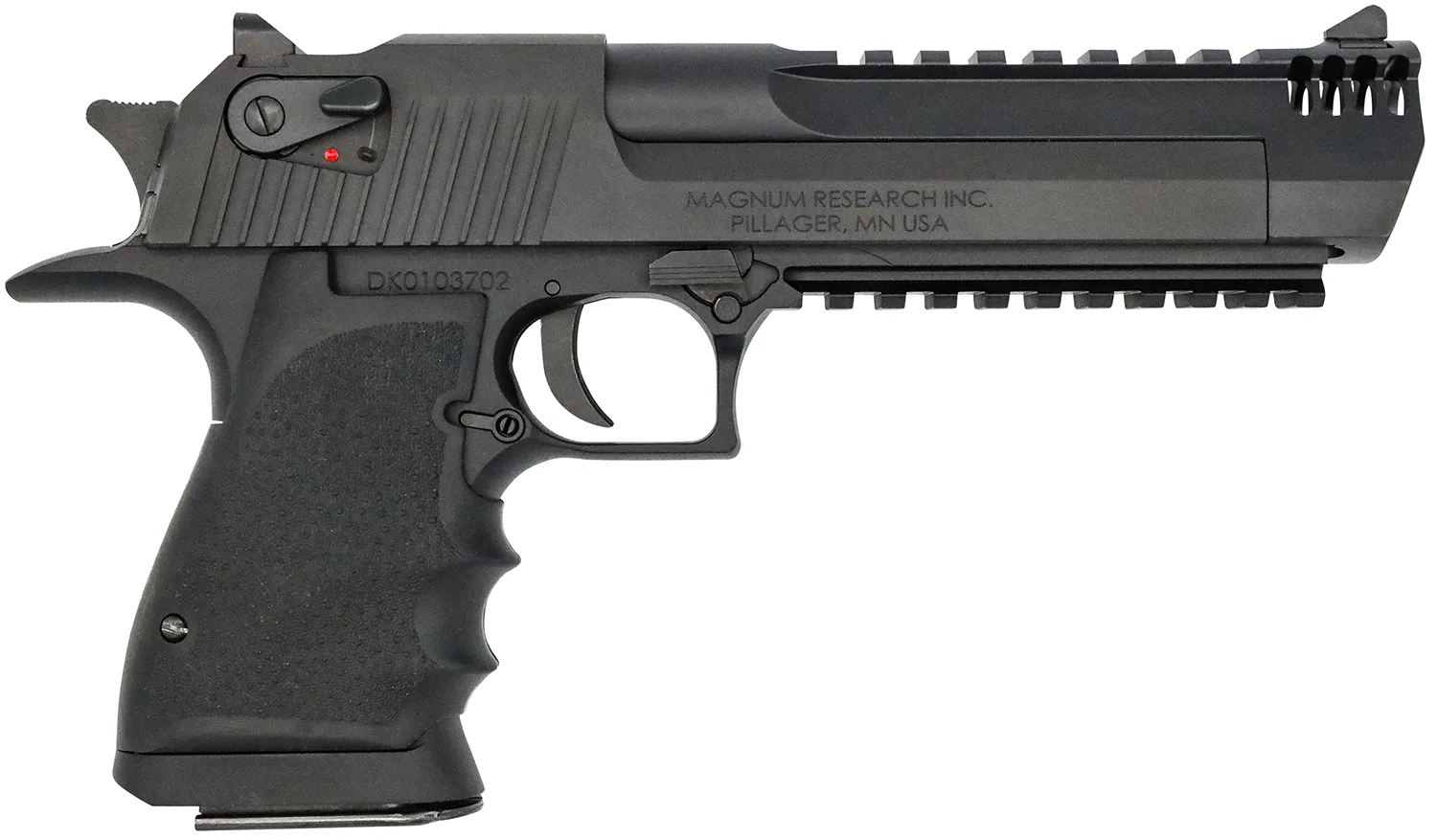 Magnum Research Desert Eagle L6 50AE BLK 6" Integral Muzzle