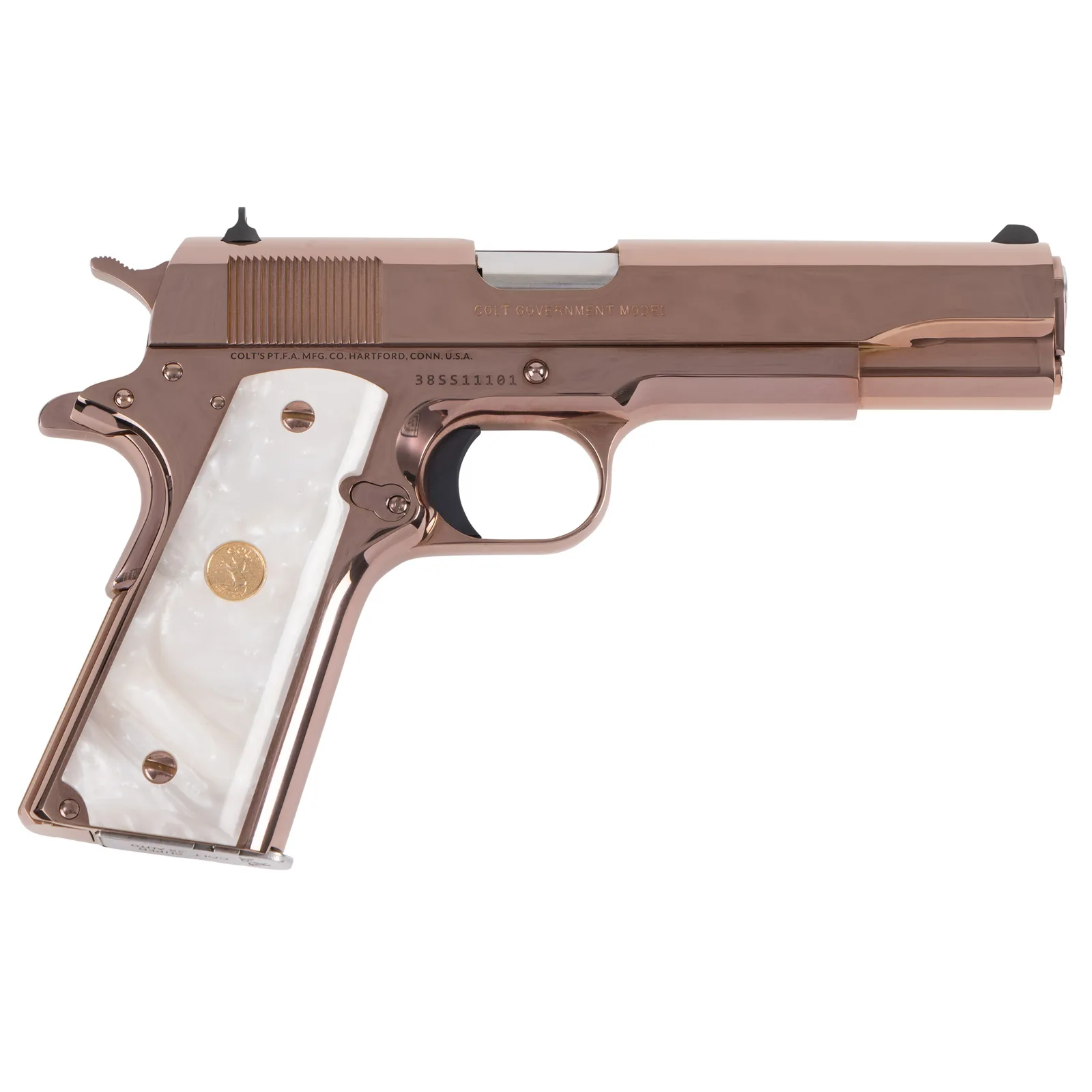 Colt Series 80 Custom 1911 SER80 38SPR Rose Gold # Series 80