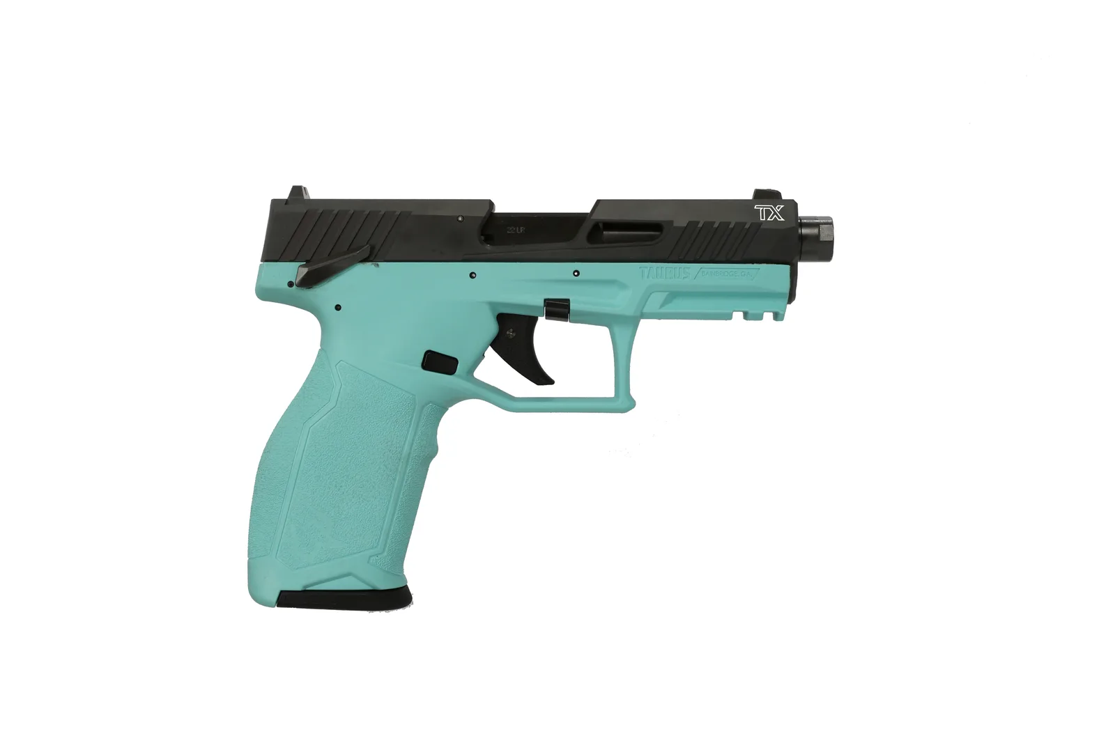 Taurus TX22 Gen 2 TX22G2 22LR BLK/Cyan 4" 10+1