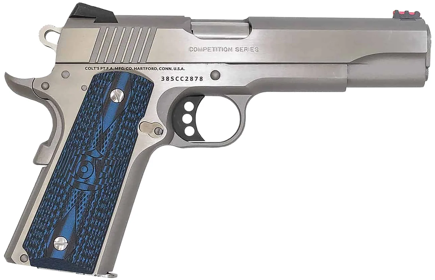 Colt Series 70 Competition SER70 38SPR SS 9+1 Series 70