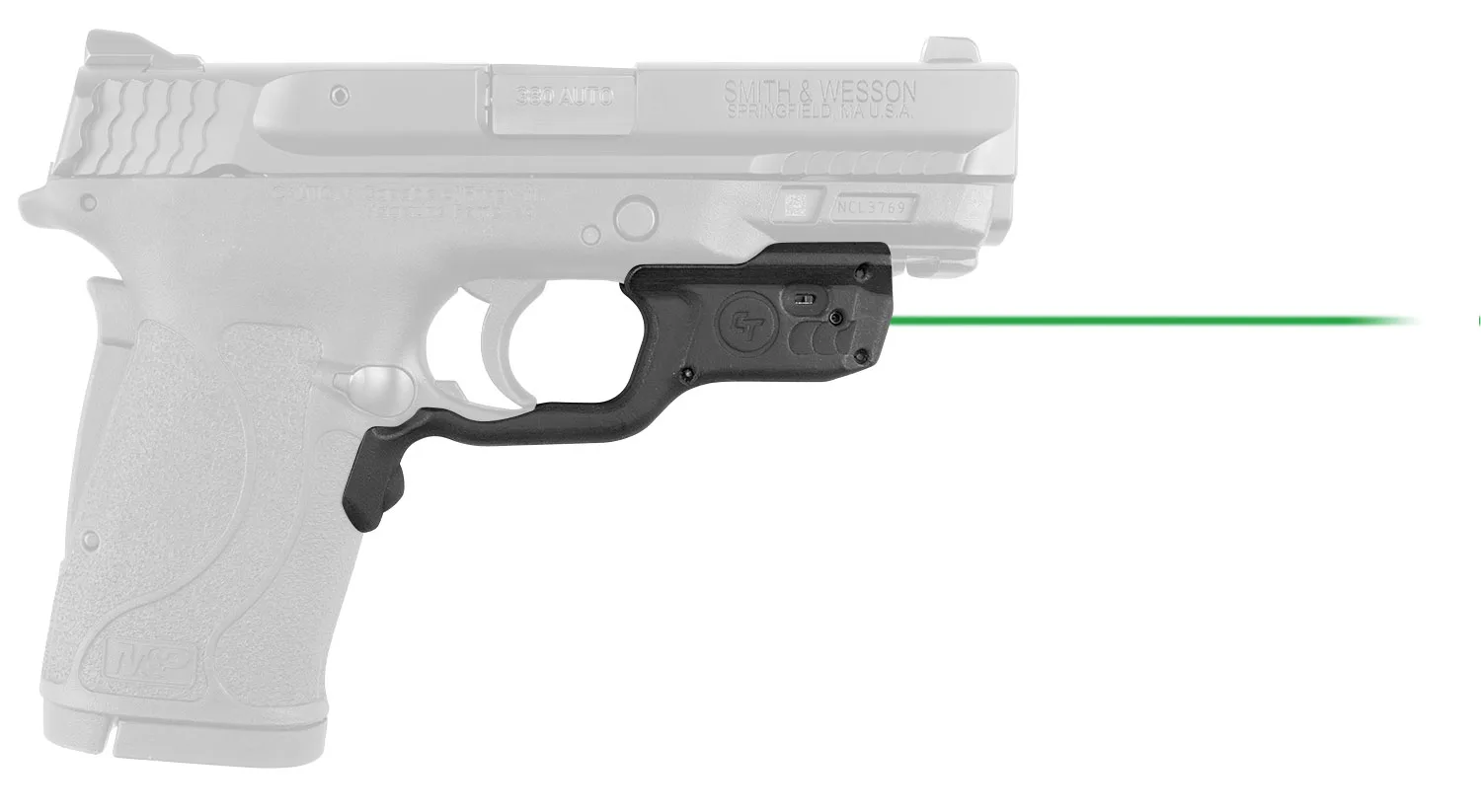 Crimson Trace Laserguard Series Lasergard M&P Shld EZ/Cpct