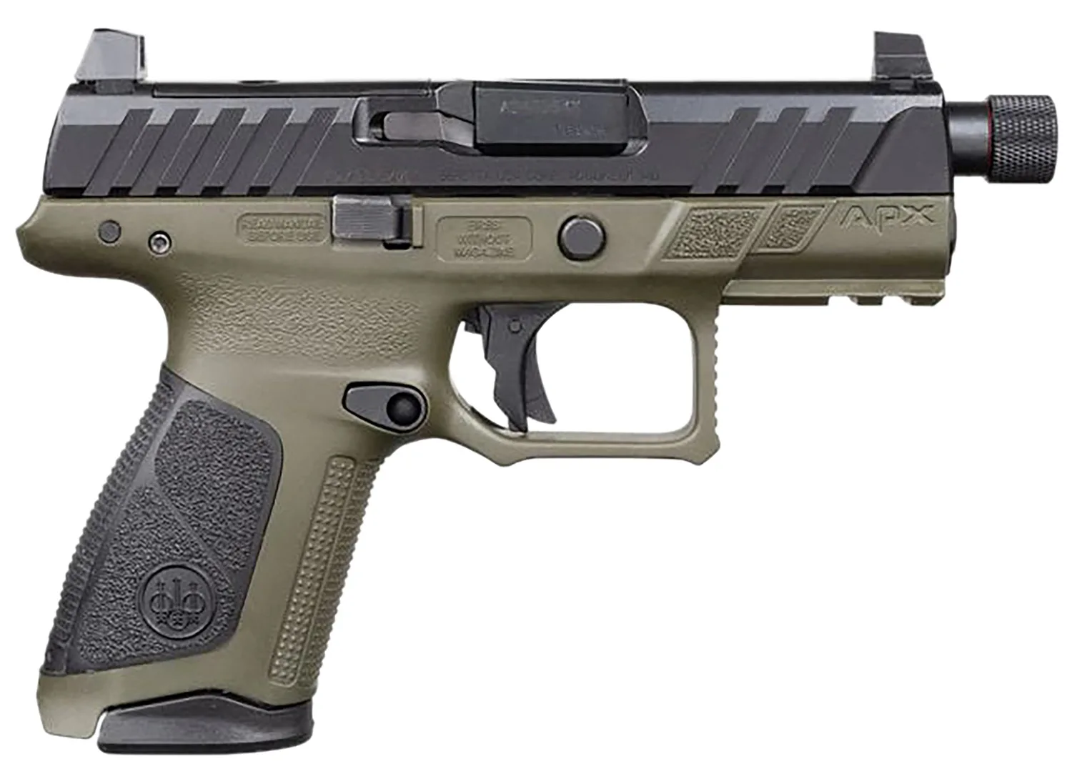 Beretta APX A1 Compact Tactical APX A1 CPT TAC 9MM OD 15+1