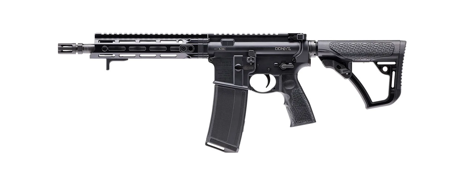Daniel Defense DDM4V7 K DDM4 V7 K 5.56MM 10.3" Black