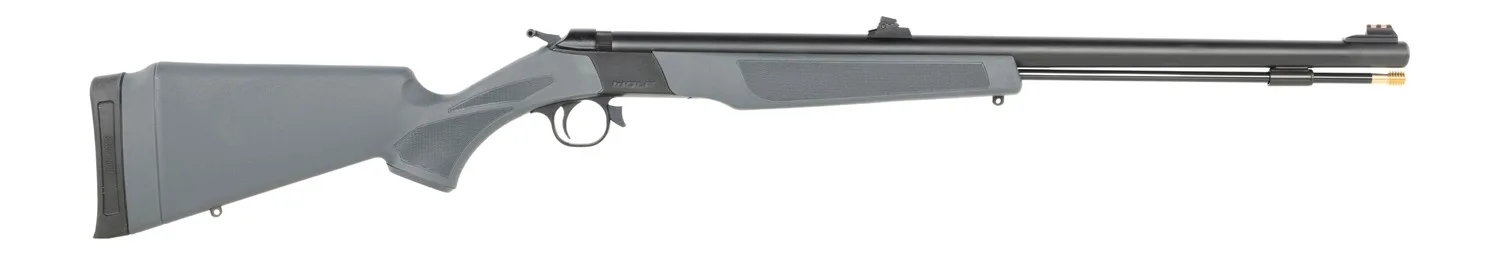 CVA Wolf V2 Wolf .50CAL BL/GRY Wfos Fiber Optic Sights