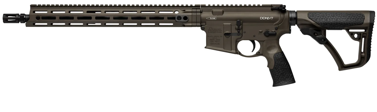 Daniel Defense DDM4 V7 5.56 MILSPEC+ 16" CA 02-128-02338-055