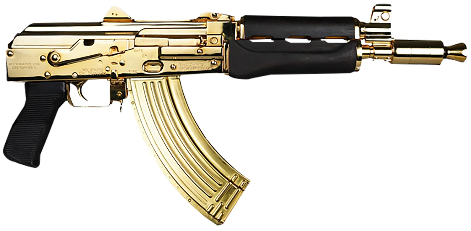 Zastava Arms USA Zpap M92 ZPAP92 7.62X39 24K Gold/WD