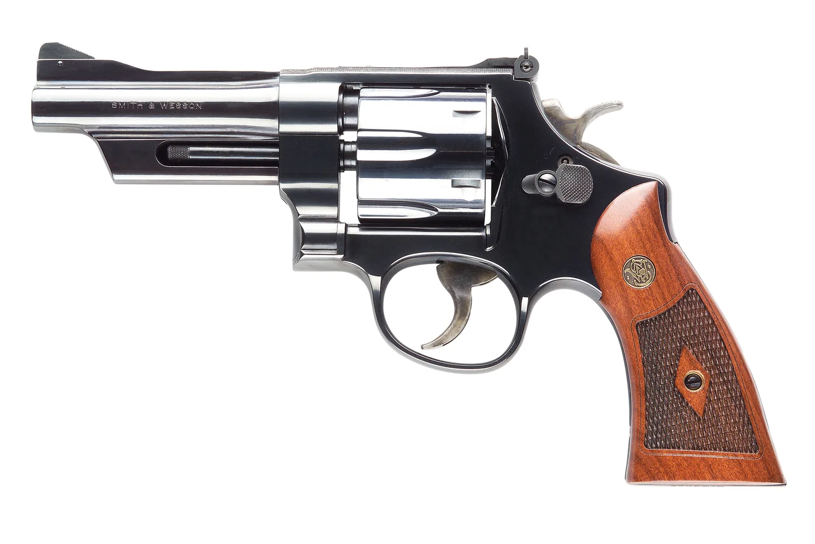 Smith and Wesson 27 Classic 27 357M/38S 4" 6RD BL/WD AS