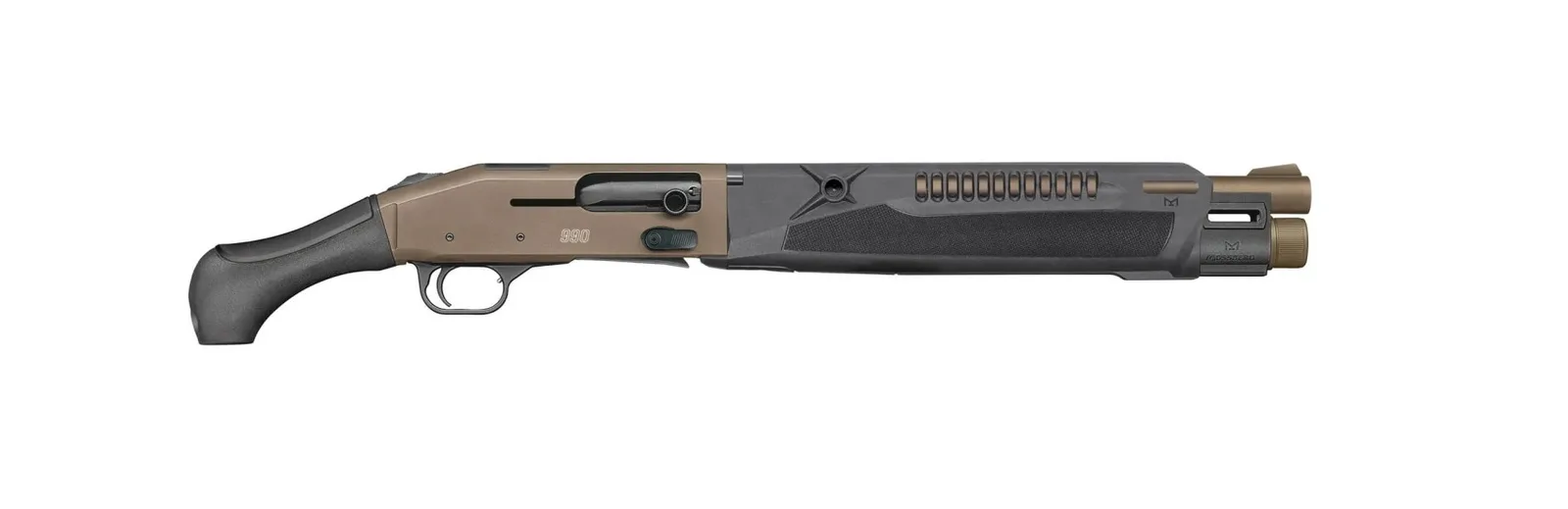 Mossberg 990 Aftershock SPX 12/14.3 FDE 5-SHOT | Bead Sight