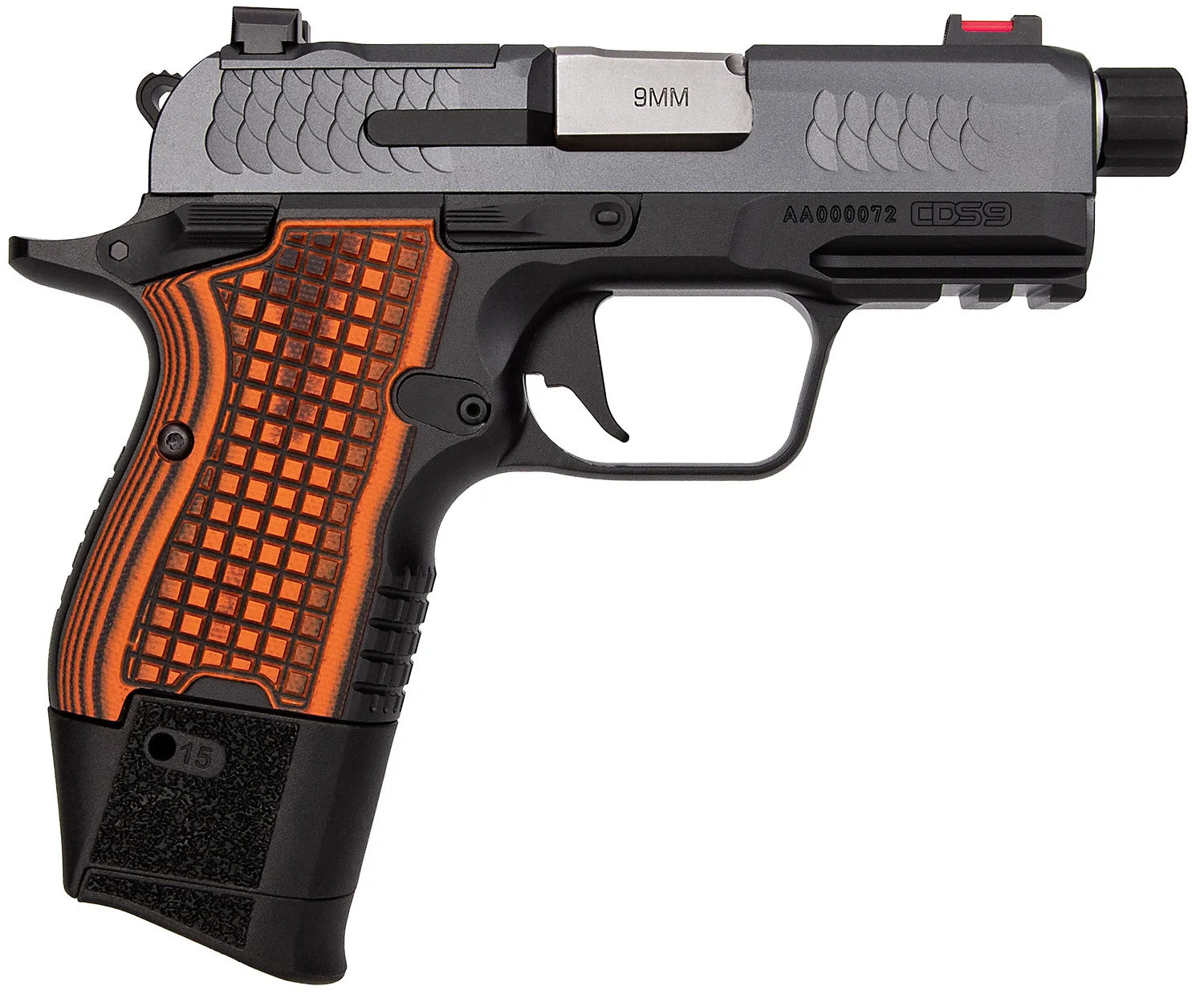 Kimber CDS9 TFS 9MM GY/BK 15+1 OR TB