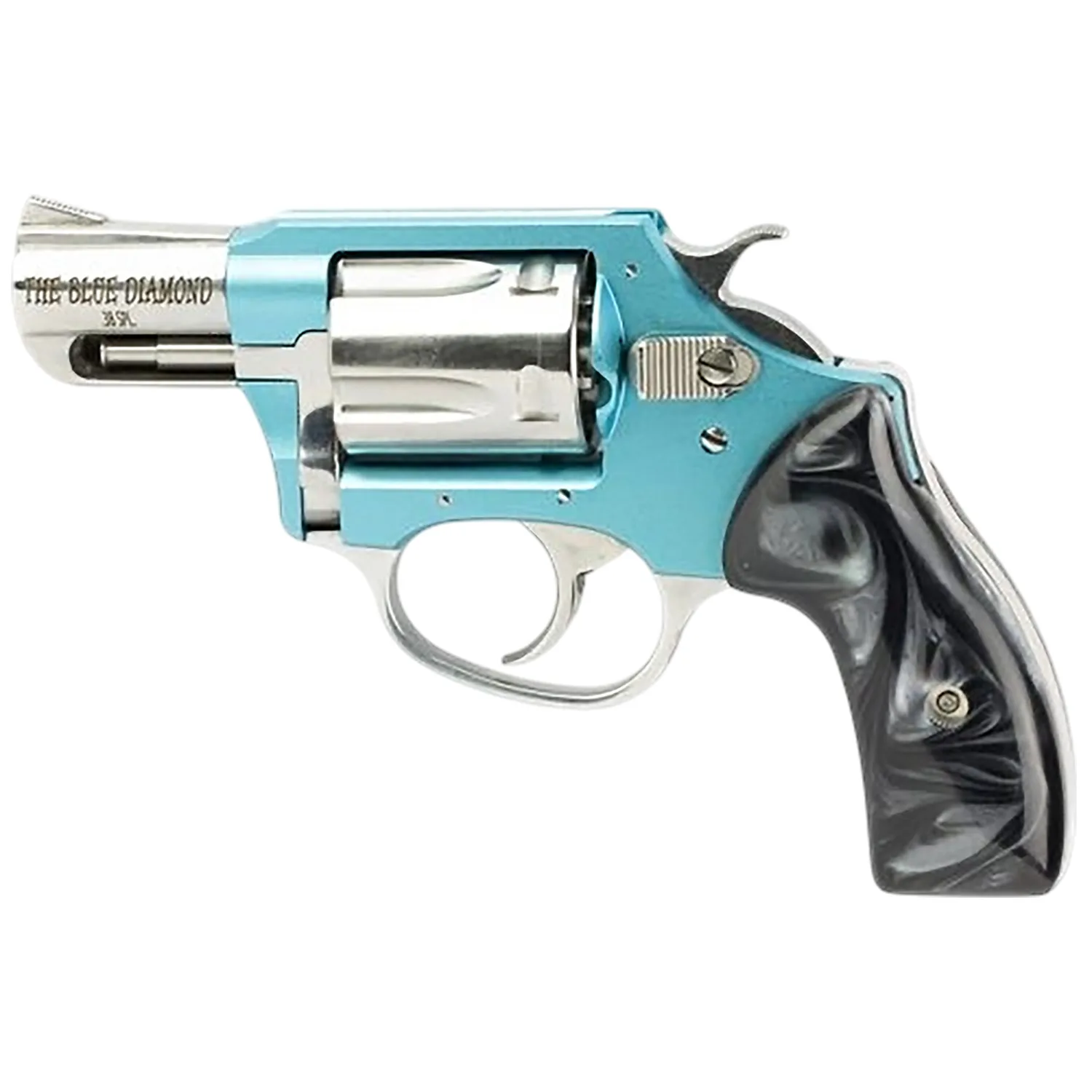 Charter Arms Blue Diamond 38SPC Hipolish 2" Black Pearlite