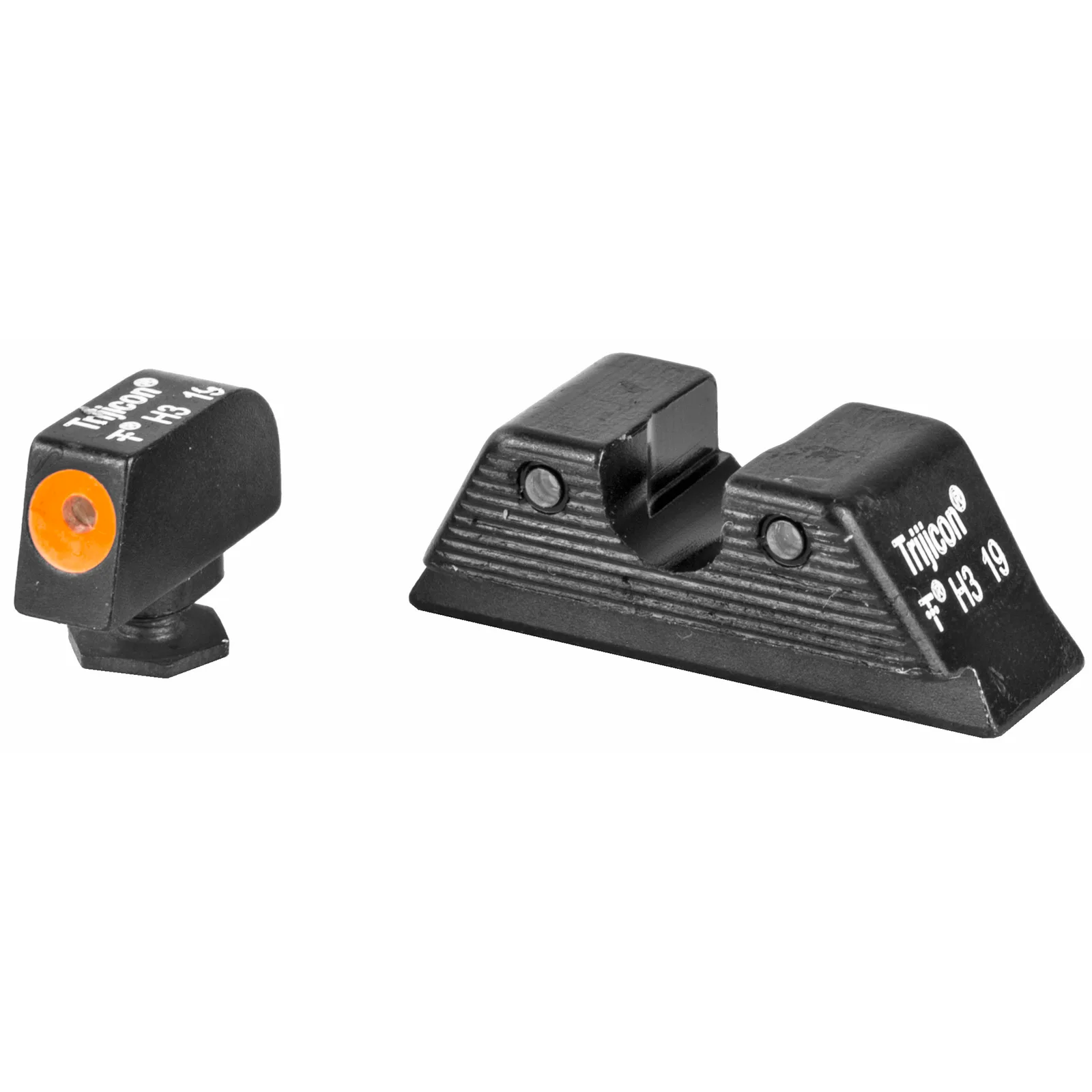 Trijicon HD Night Sight Set 3DOT HD NS GLK MOS 9MM/40SW OR