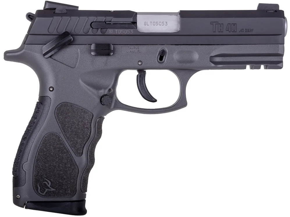 Taurus TH40 40S&W BLK/Gray 4.3" 15+1# 1-TH40041G|ADJ