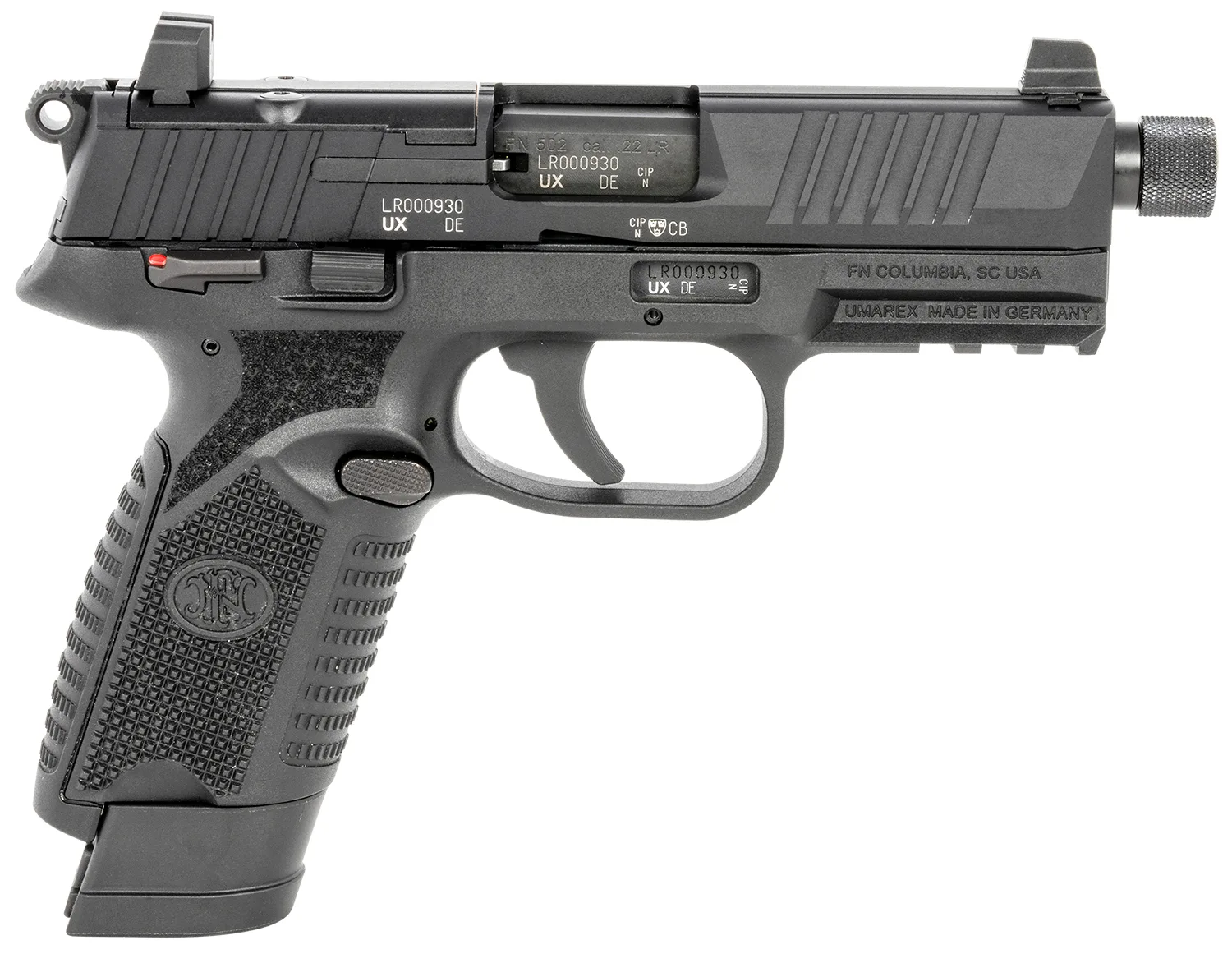 FN 502 Tactical FN 502 Tact 22LR BLK 15+1 TB Optics Ready