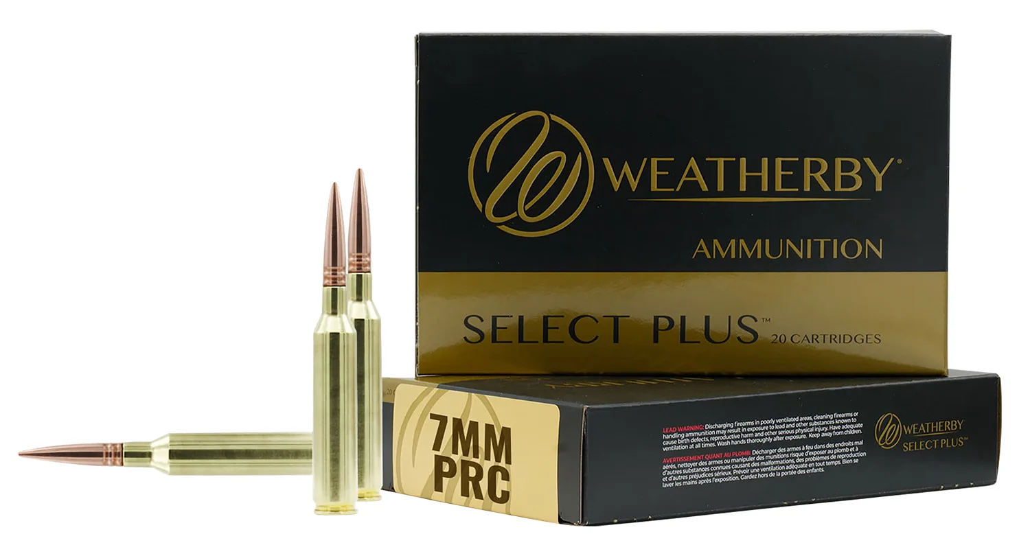 Weatherby Select Plus Ammo 7PRC 177GR Hammer Custom Select