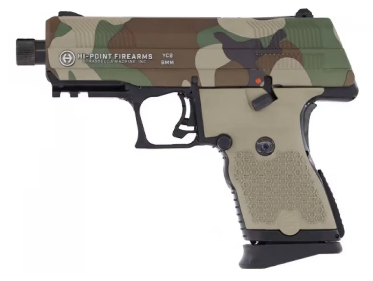 Hi-Point C-9 9MM M81 Camo 10+1 3.93" TB Striker Fire