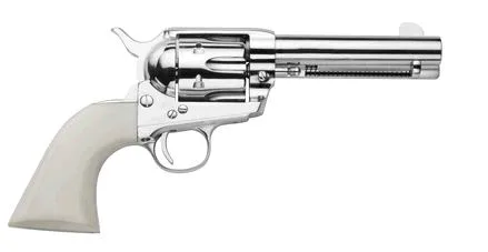 Traditions 1873 Single Action 1873 SA 45LC NKL/WHT 4.75"