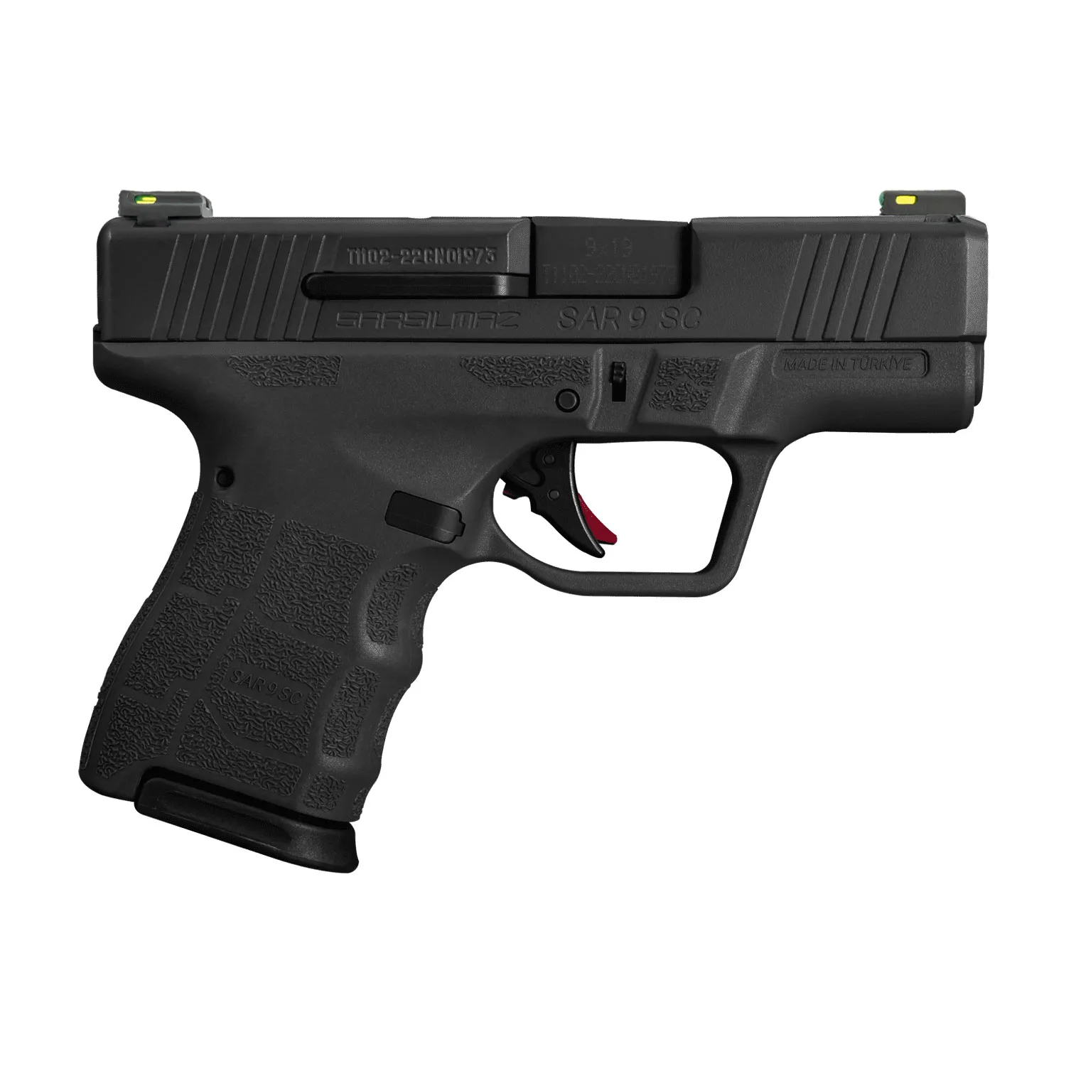 SAR Firearms SAR9 SC 9MM BLK 3.3" 10+1 #