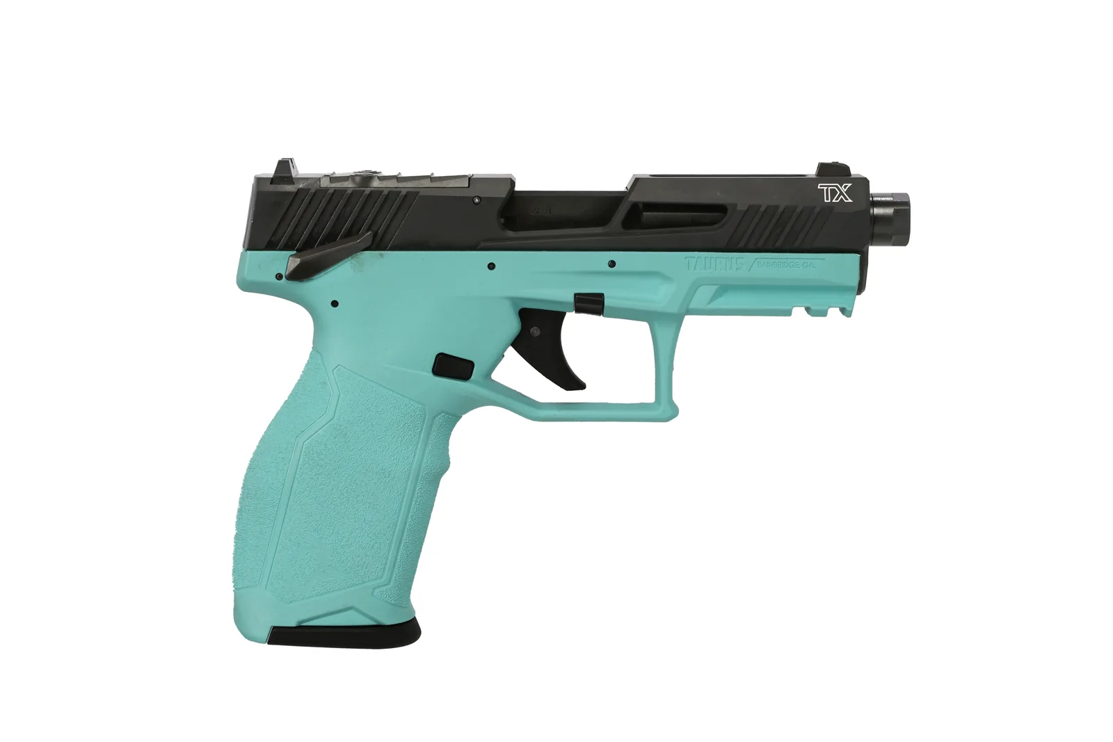 Taurus TX22 Gen 2 Toro TX22G2 22LR BK/Cyan 10+1 OR