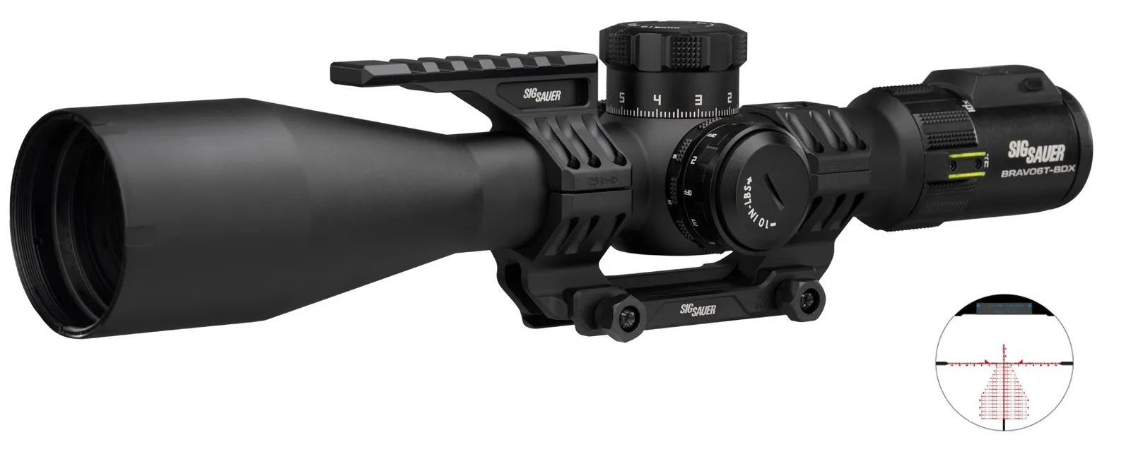 SIG Sauer Bravo6T-BDX 5-30X56 35MM SOBBDX65104 | Black