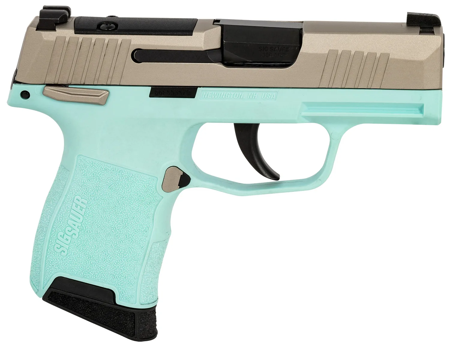 SIG Sauer P365 380ACP NKL/Turquoise 10+1 365-380-REB-MS