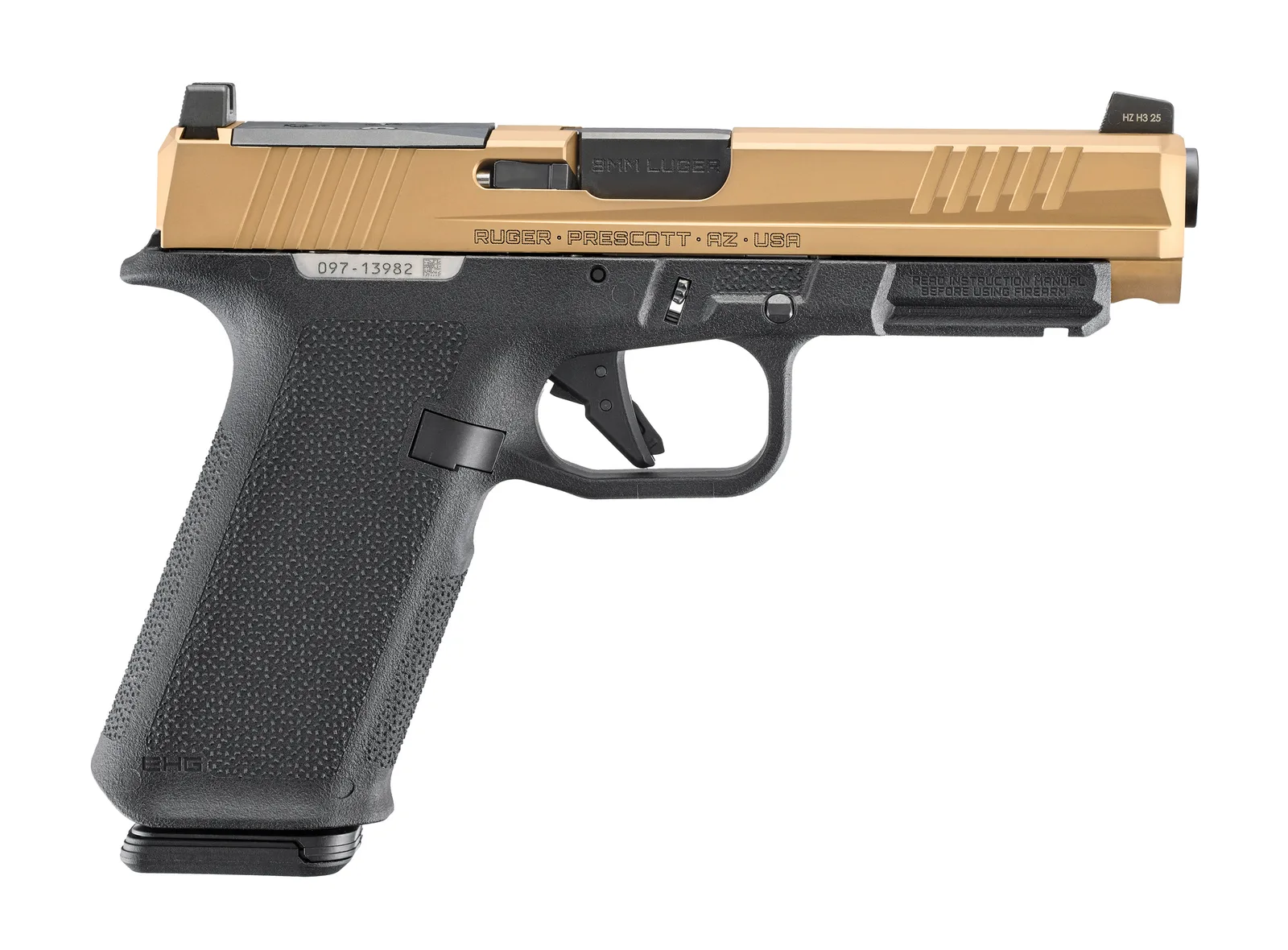 Ruger RXM 9MM Copper/BLK 17+1 4.5"