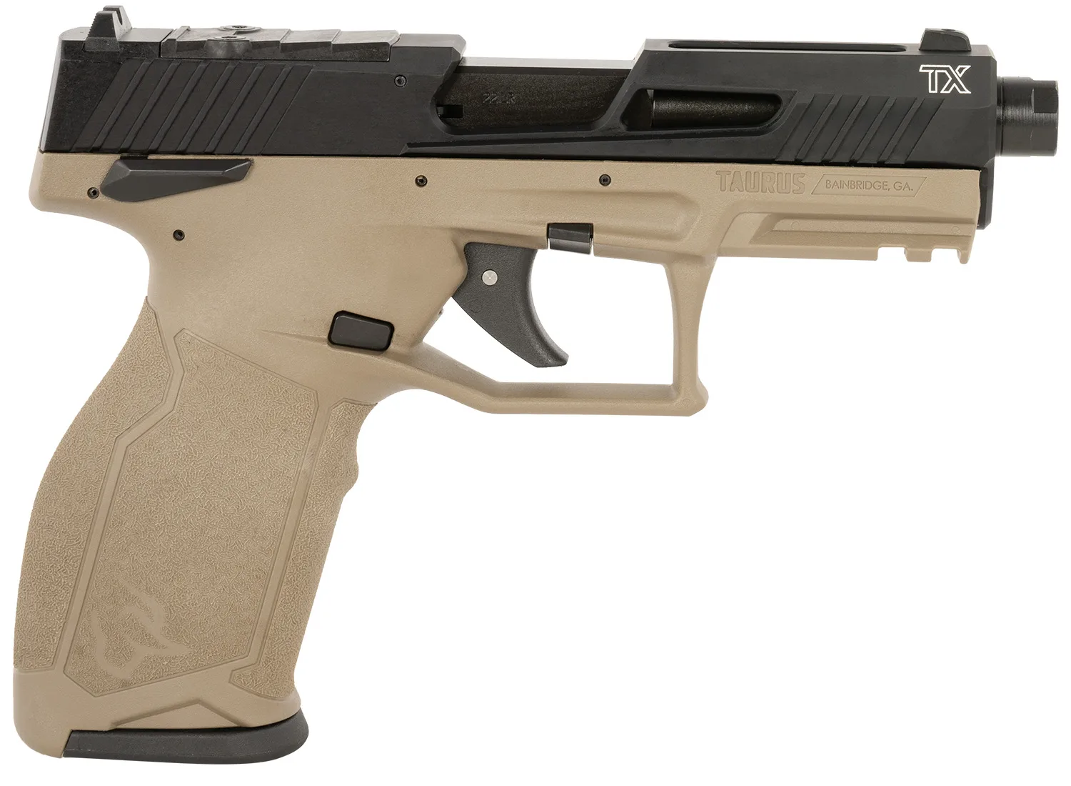 Taurus TX22 Gen 2 Toro TX22G2 22LR BLK/FDE 4" 22+1 OR