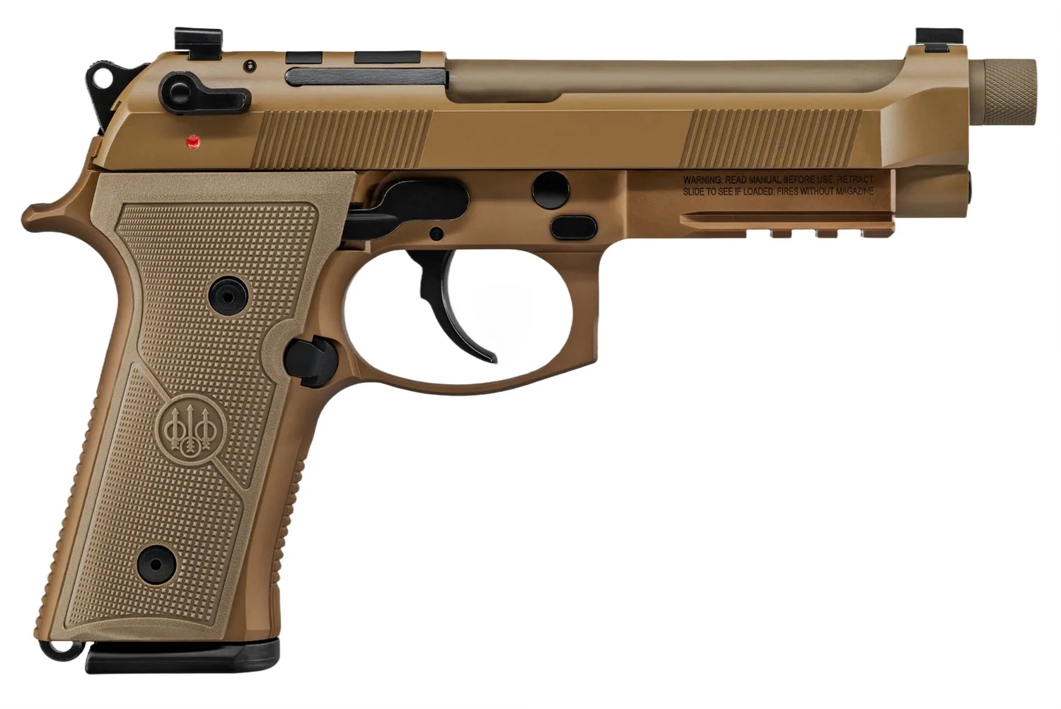 Beretta M9A4 GR 9MM FDE 5" 10+1 TB Decocker Only | Threaded