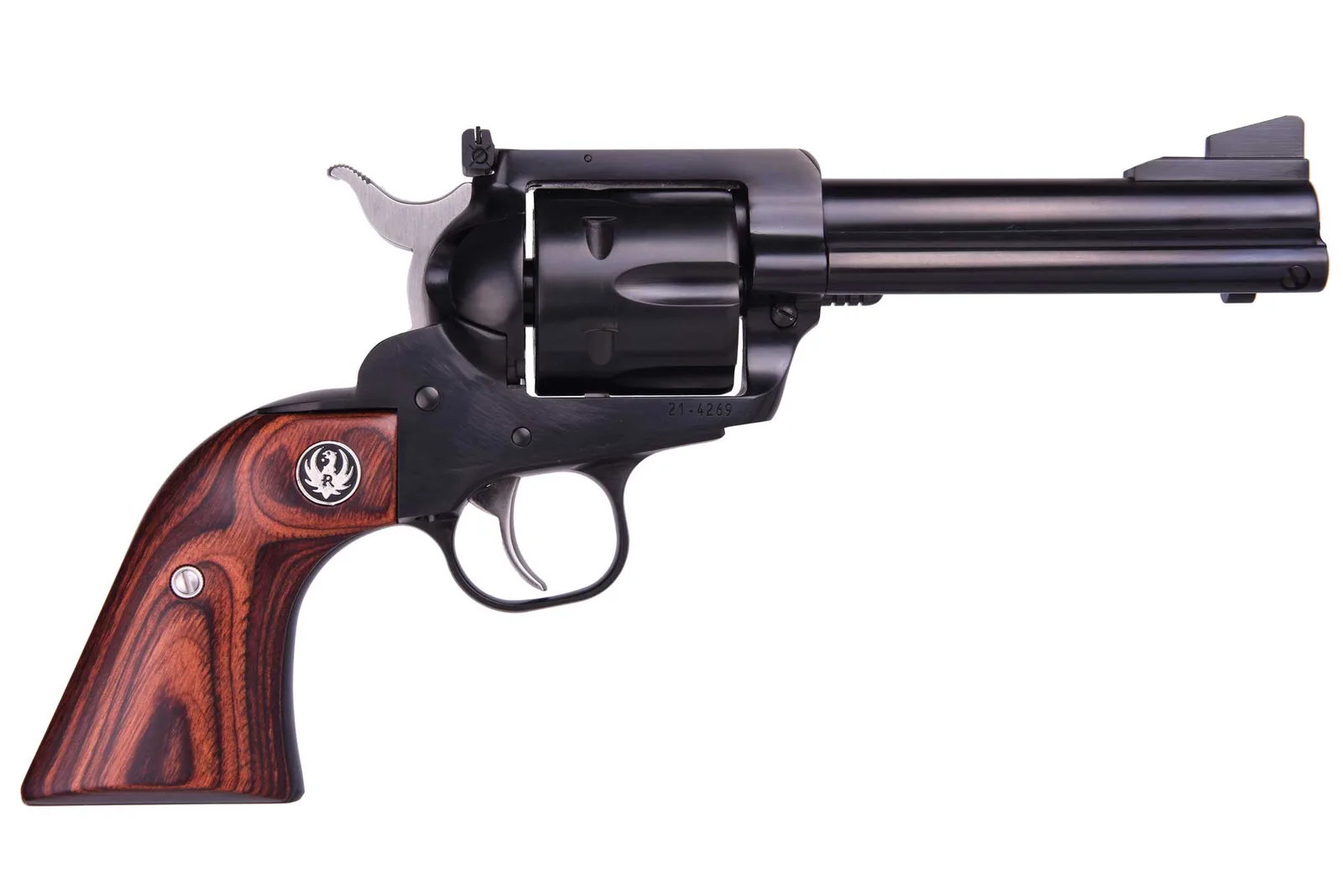 Ruger 5244 Blackhawk Flattop 357/9MM BL/WD 4-5/8"AS 5244