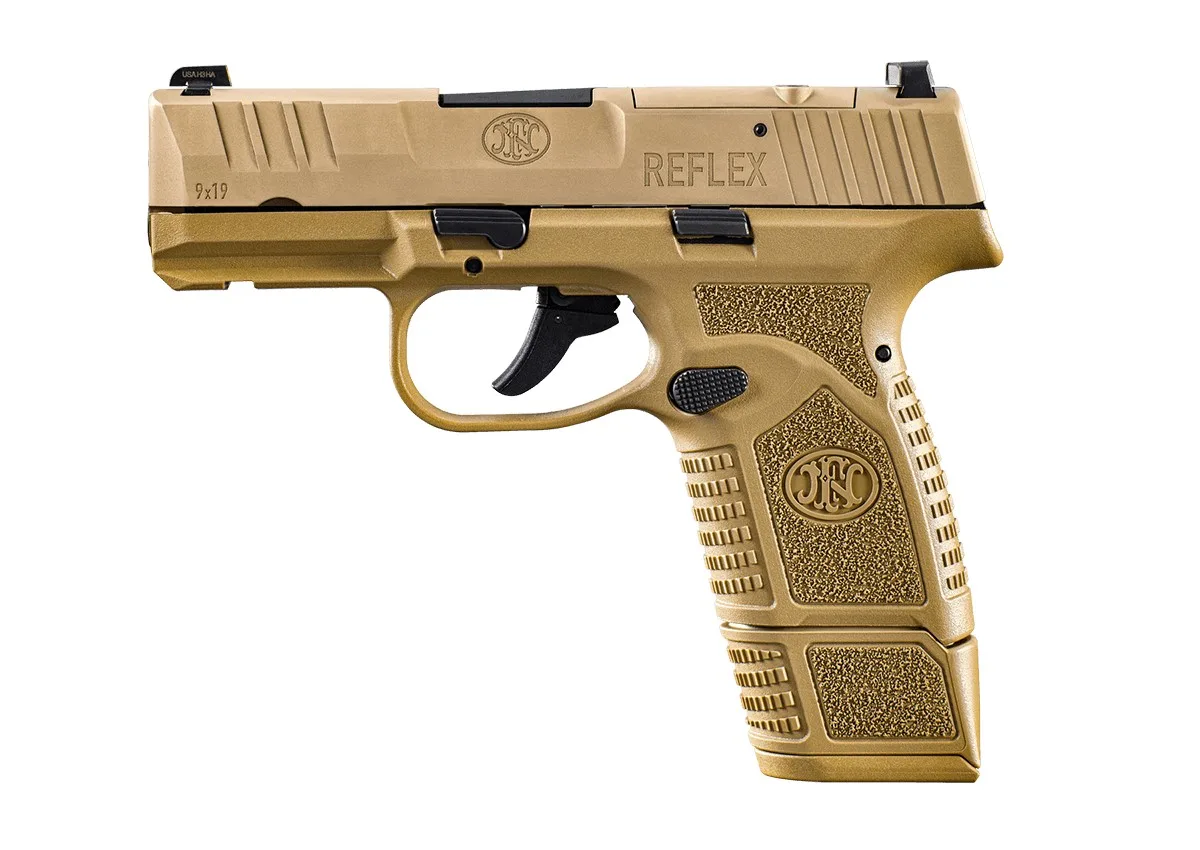FN Reflex 9MM FDE 15+1 MRD NMS