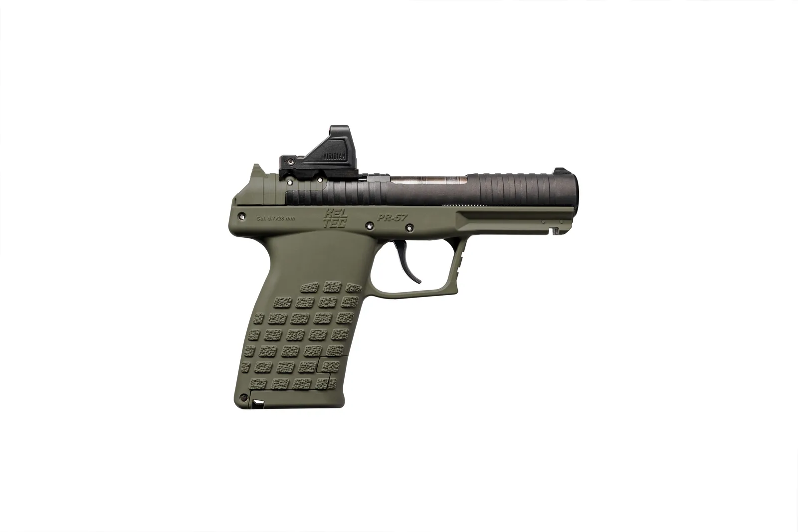 Keltec PR-5.7 5.7X28 20+1 GRN W/RFX11 Black Slide/Green