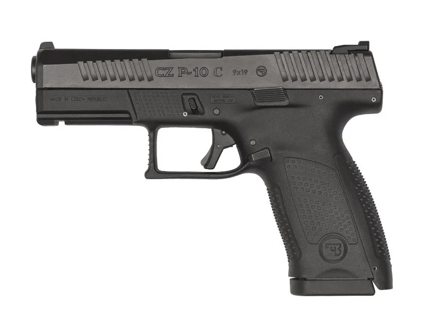 CZ P-10 Compact P-10 C 9MM BLK 10+1 4" Reversible MAG Catch