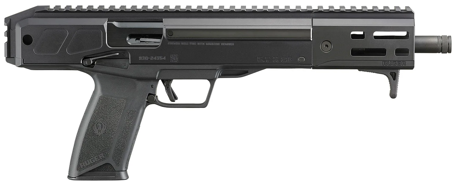 Ruger LC Charger 5.7X28 10" BLK 20+1 19303 | 1/2-28 Threaded