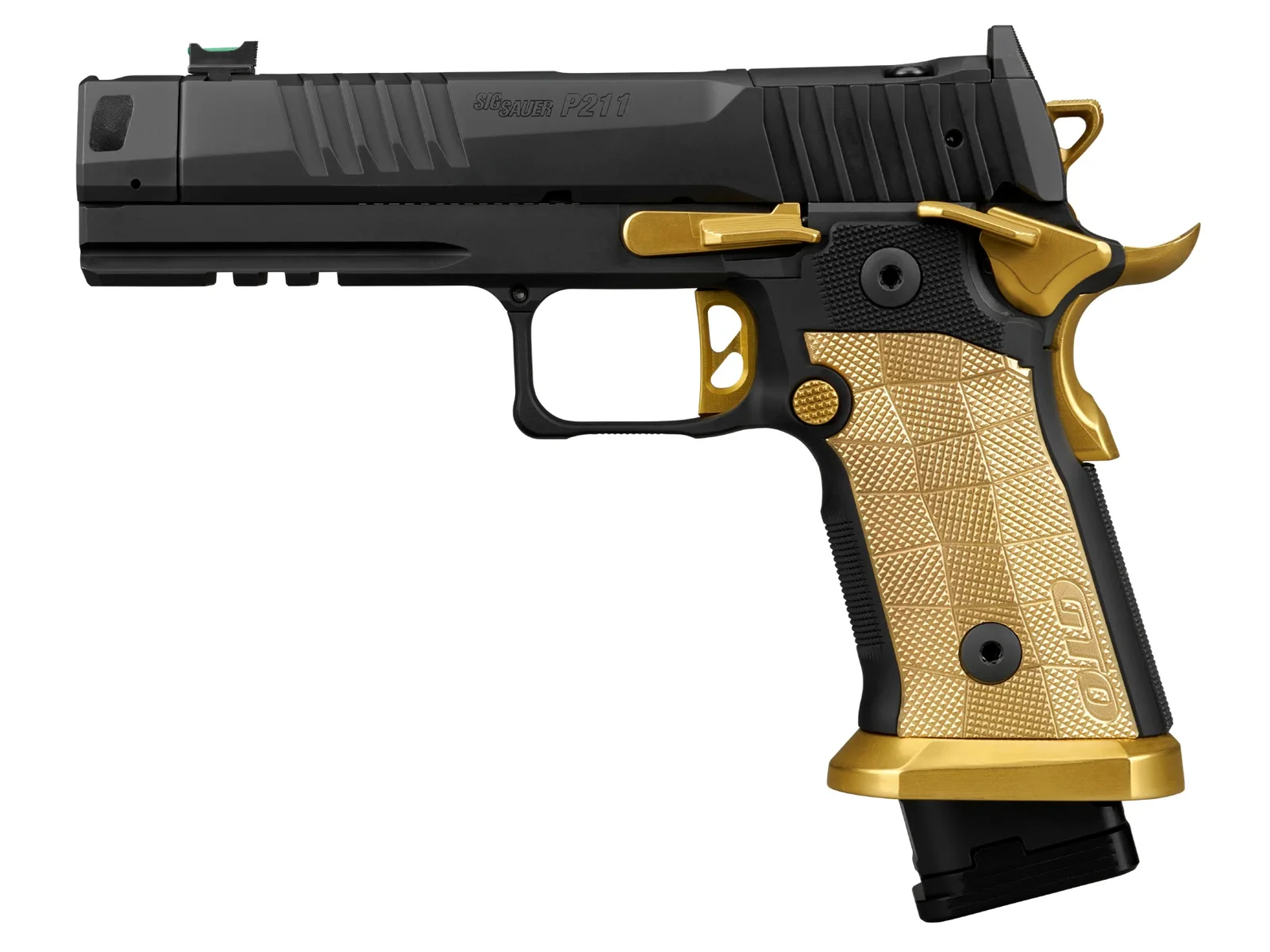 SIG Sauer P211 Spectre Comp P211 9MM Comp BLK 4.4" Brass