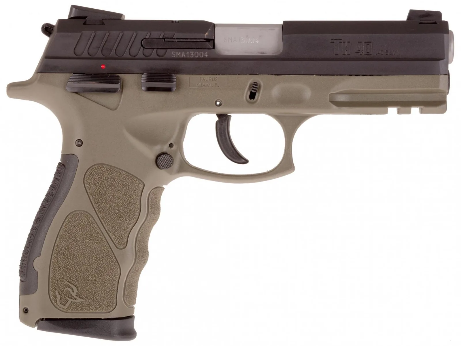 Taurus TH40 40S&W BLK/ODG 4.3" 15+1 # 1-TH40041O|ADJ