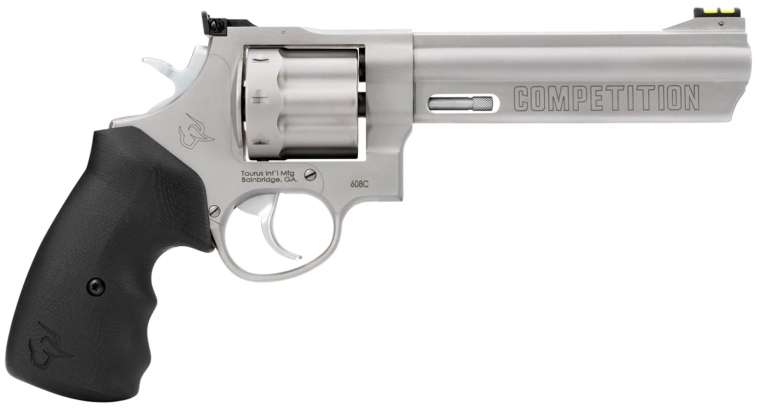 Taurus M608 Competition 608 Comp 357MAG 6" SS 8RD