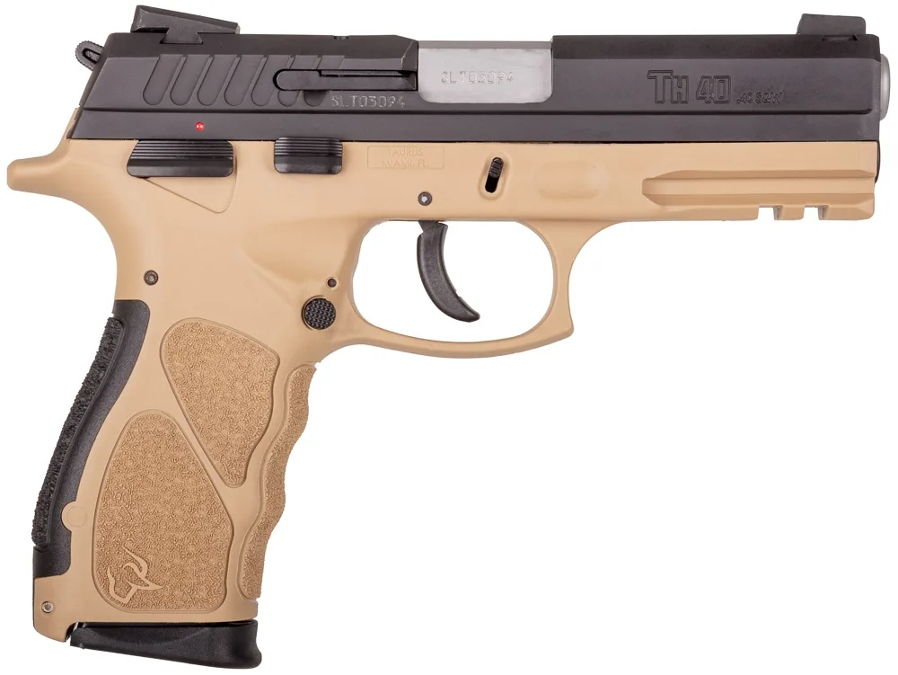 Taurus TH40 40S&W BLK/FDE 4.3" 15+1 # 1-TH40041T|ADJ