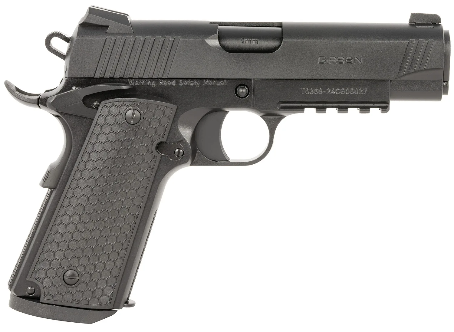 EAA Corp MC1911C Untouchable 45ACP Black 4.4"