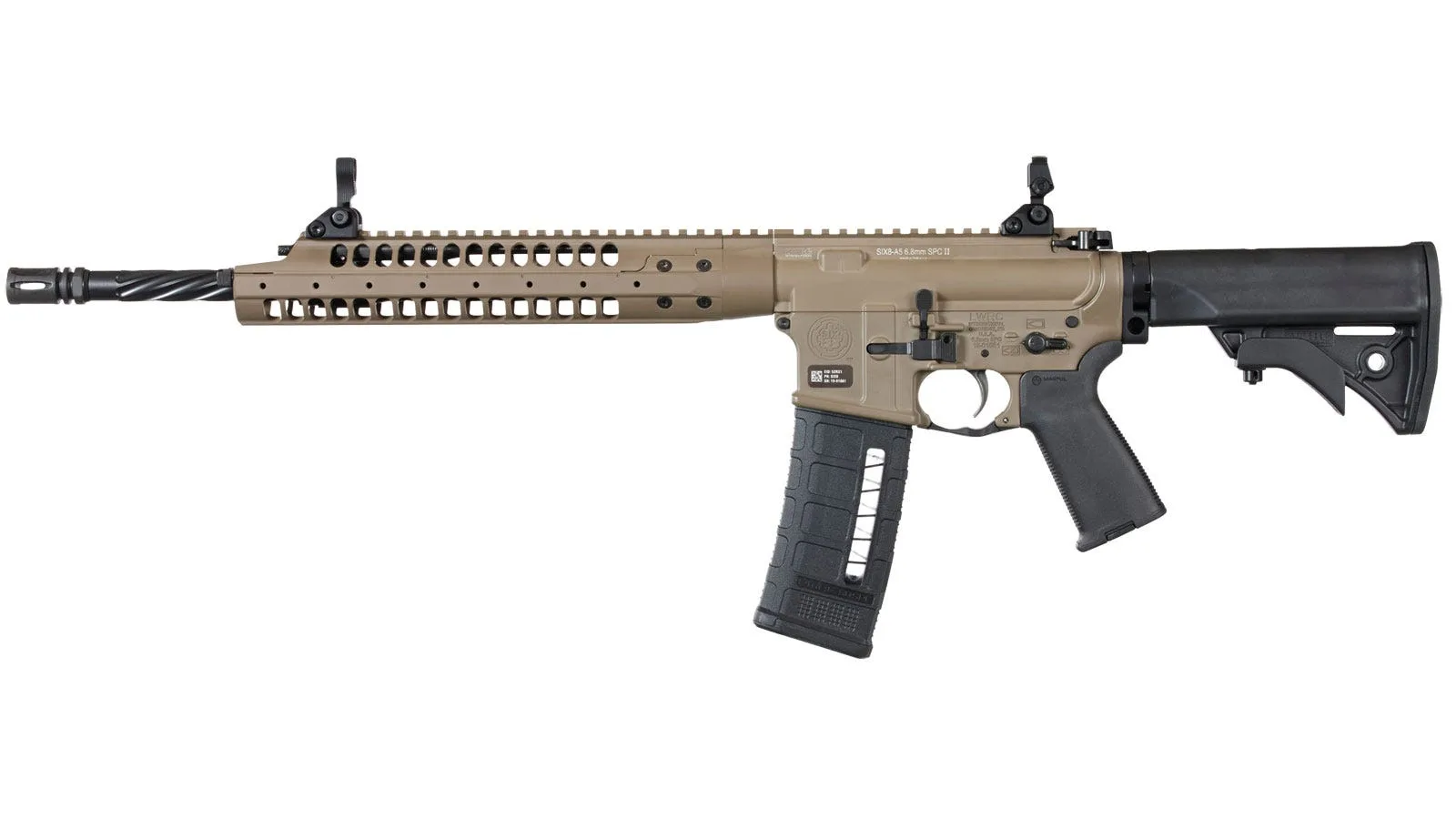 Lwrc SIX8-A5 SIX8 A5 6.8SPC 16" FDE 30+1 Short Stroke Piston