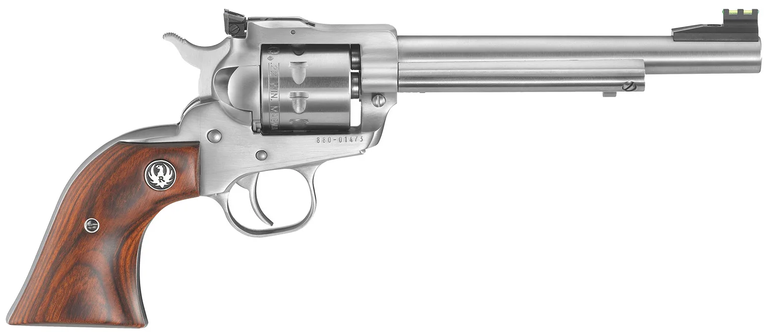 Ruger 8150 Single Nine 22MAG 6.5" SS AS 8150 Hardwood