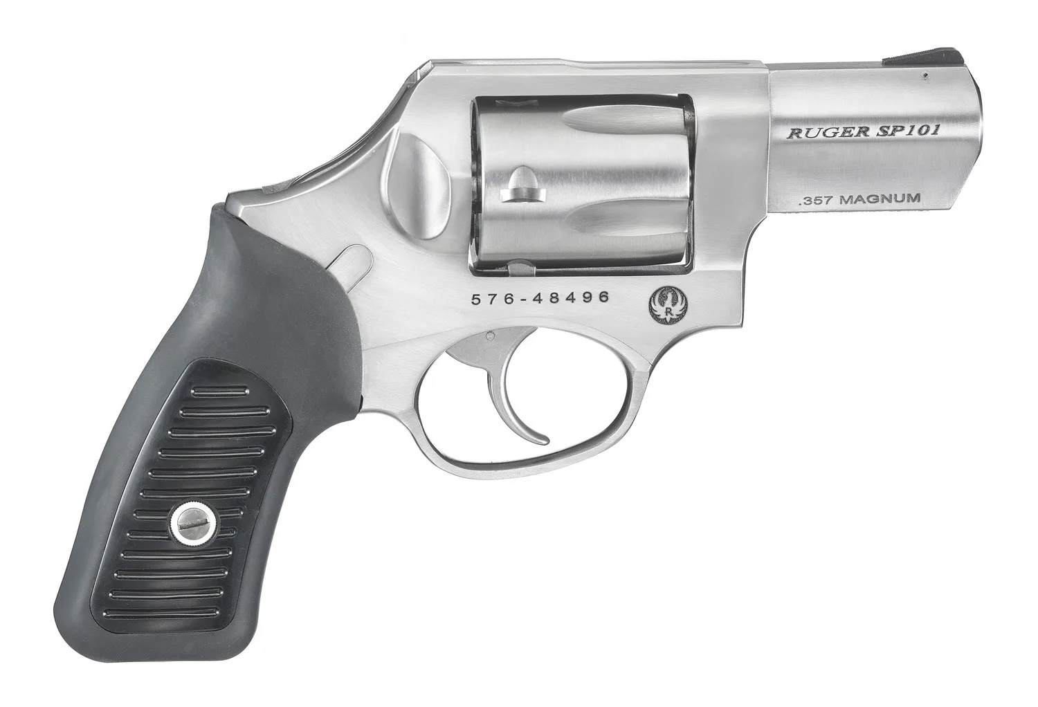 Ruger 5720 SP101 357MAG 2-1/4 SS FS DAO 5720 Rubber