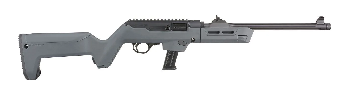 Ruger Pistol Caliber (PC) Carbine PCC Backpacker 9MM Gray