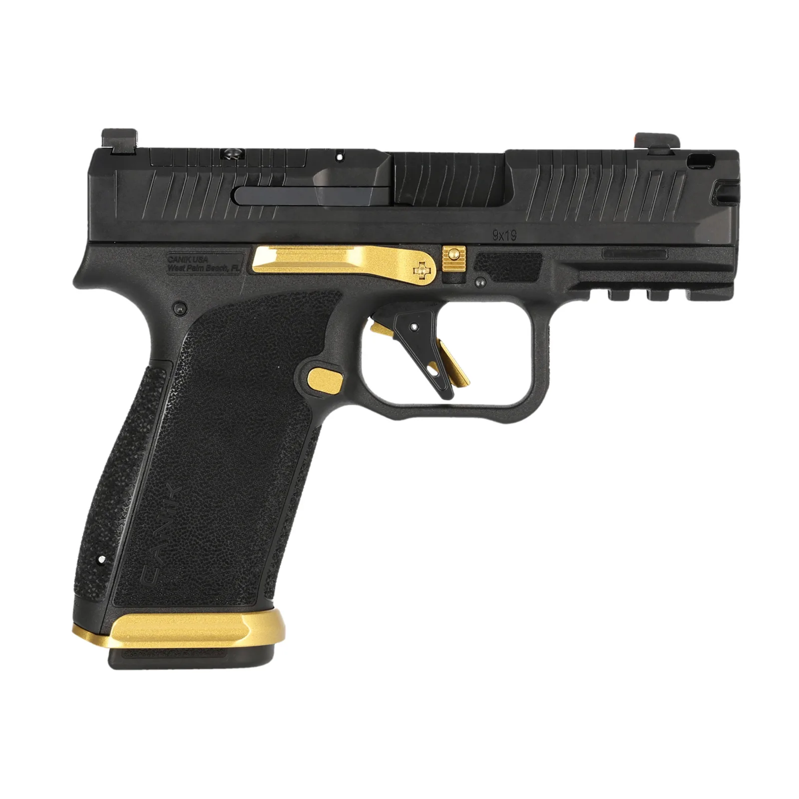 Canik Mete MC9 Prime 9MM Gold 17+1 GUN Owners OF America