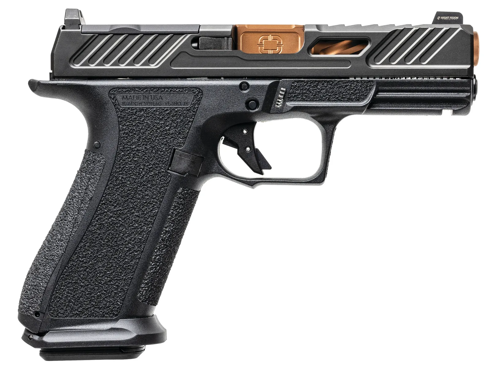 Shadow Systems XR920 Elite 9MM BK/BZ OR 17+1 Optic Ready