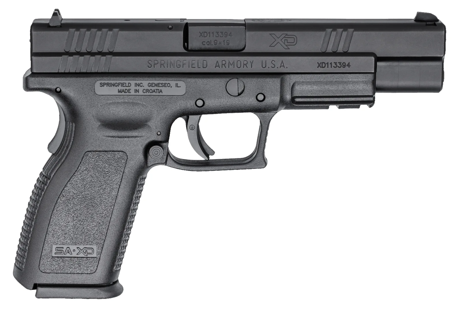 Springfield Armory XD Tactical Essentials Pack XD 9MM Black