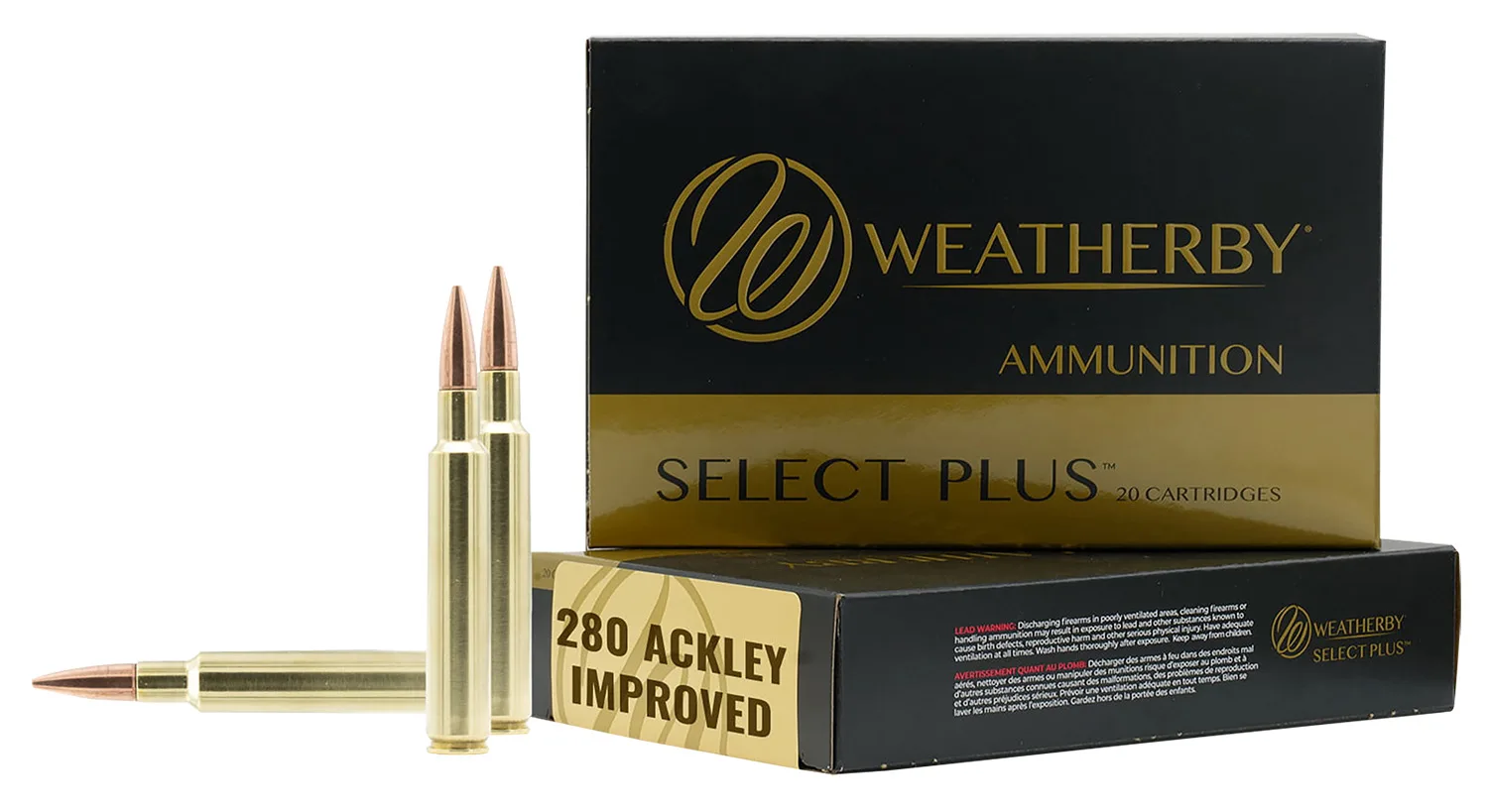 Weatherby Select Plus Ammo 280AI 150GR Swift Scirocco Select
