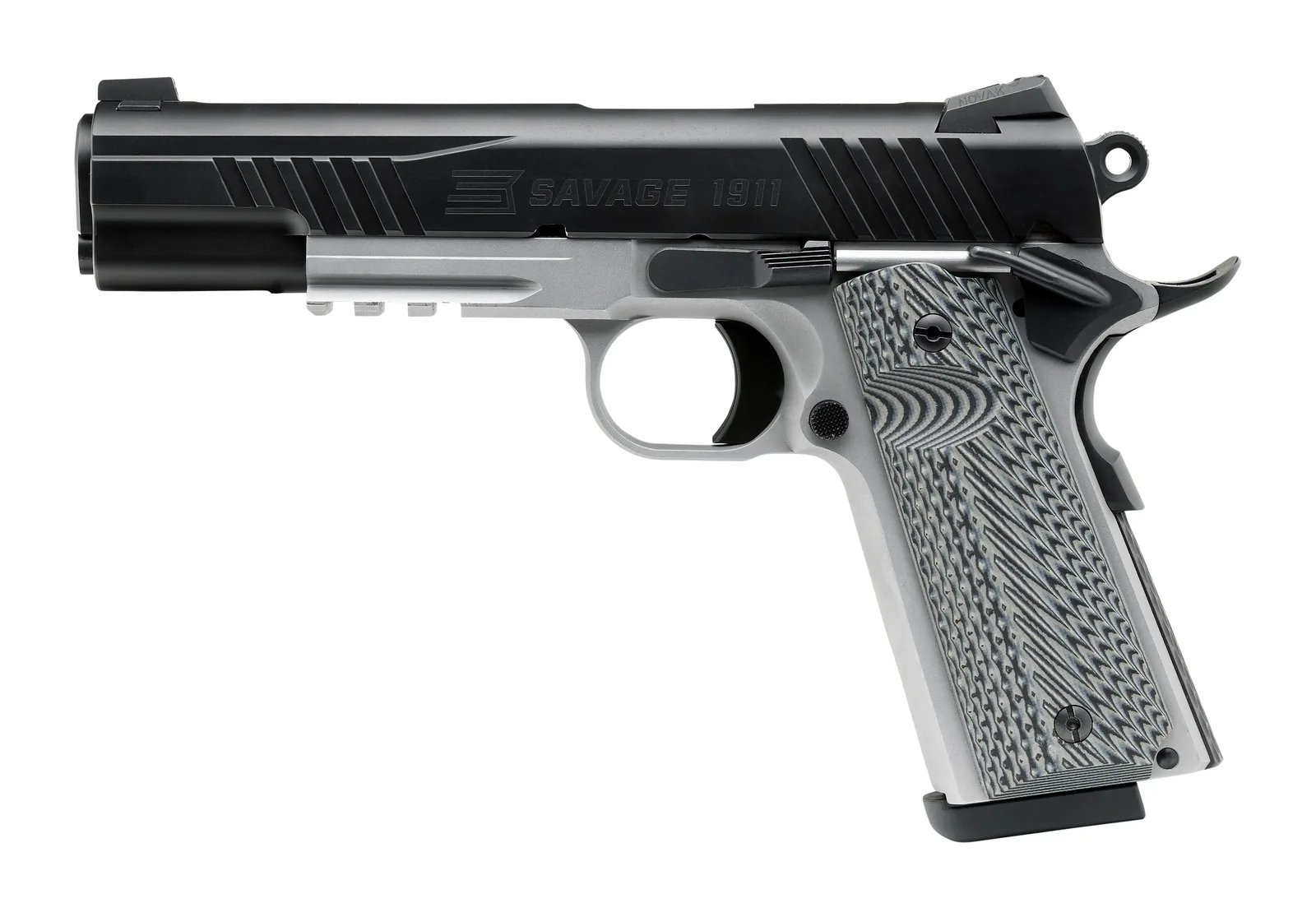Savage Arms Savage 1911 1911 GOV 45ACP BL/SS Rail