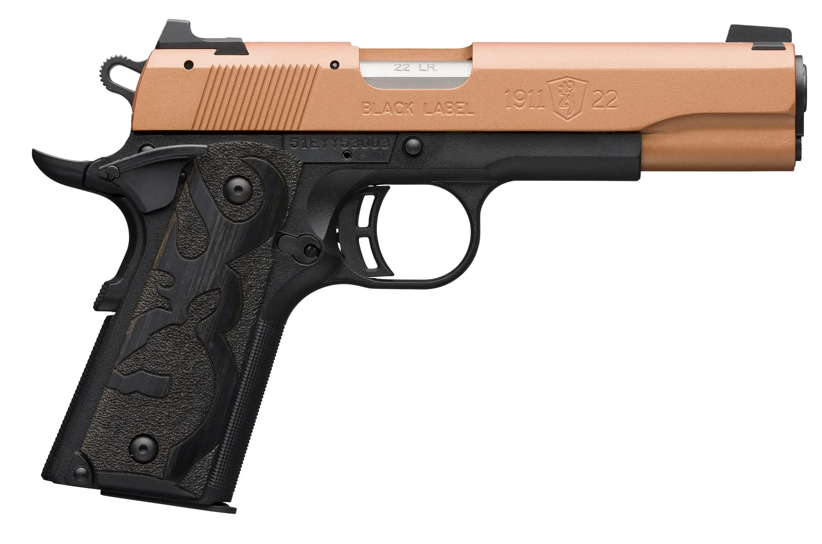 Browning 1911-22 Black Label 1911-22 BK LBL 22LR 4.25" COP#