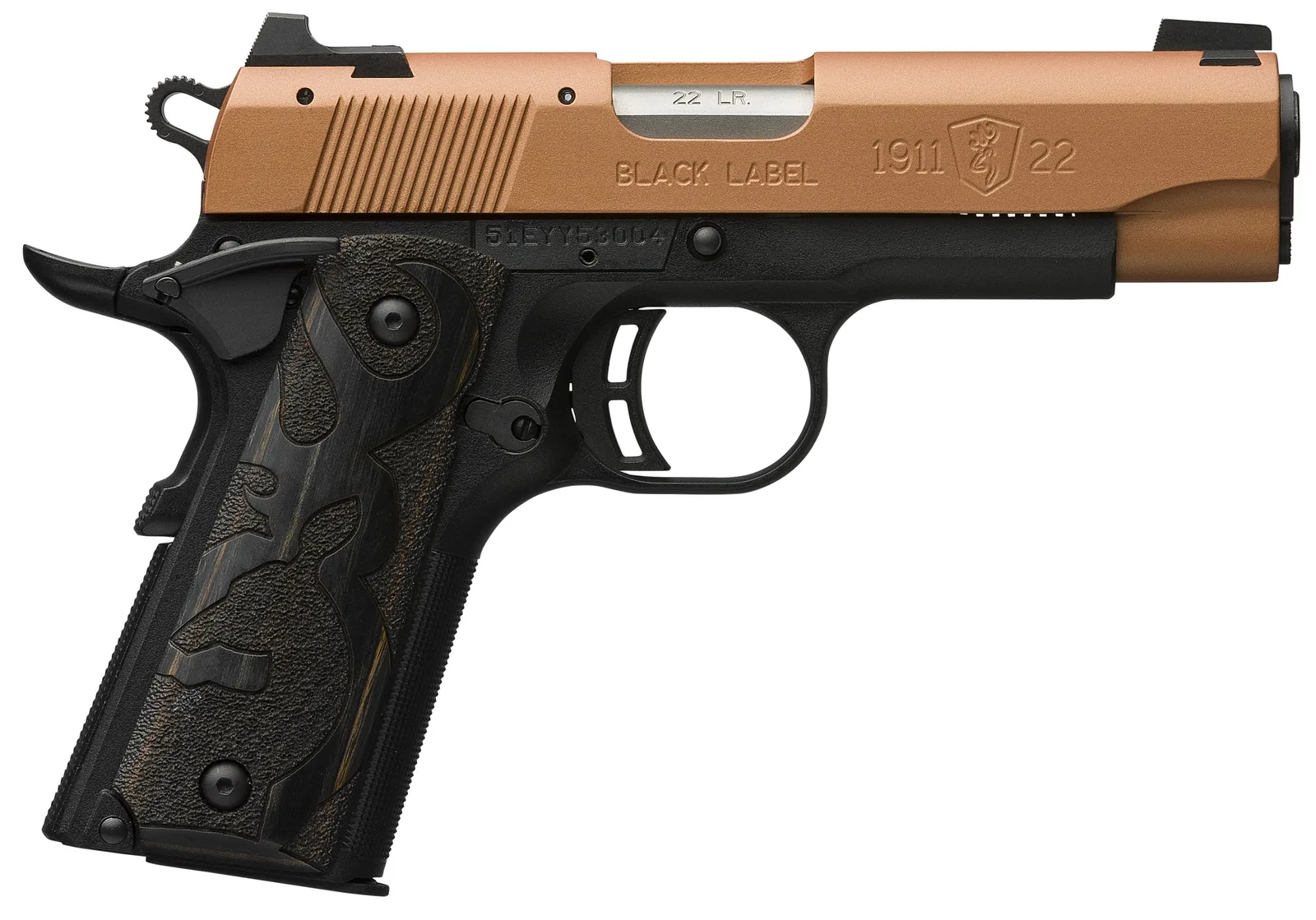 Browning 1911-22 Black Label 1911-22 BK LBL 22LR 3.6" COP #
