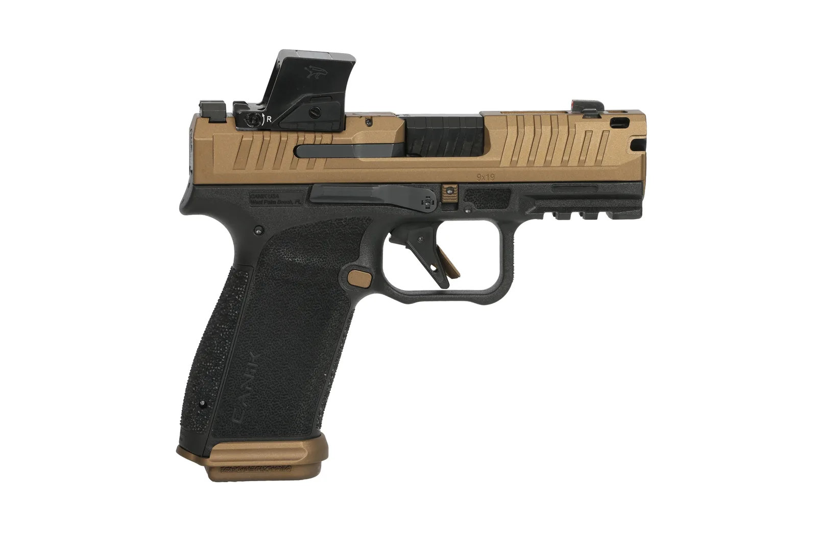 Canik Mete MC9 Prime 9MM BK/BRZ MO4 Optics Ready Slide CUT