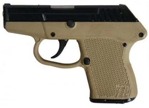 Keltec P-32 32ACP 7+1 BL/TAN Blue Slide/TAN Frame